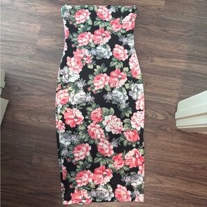 Floral Print Women's Dress